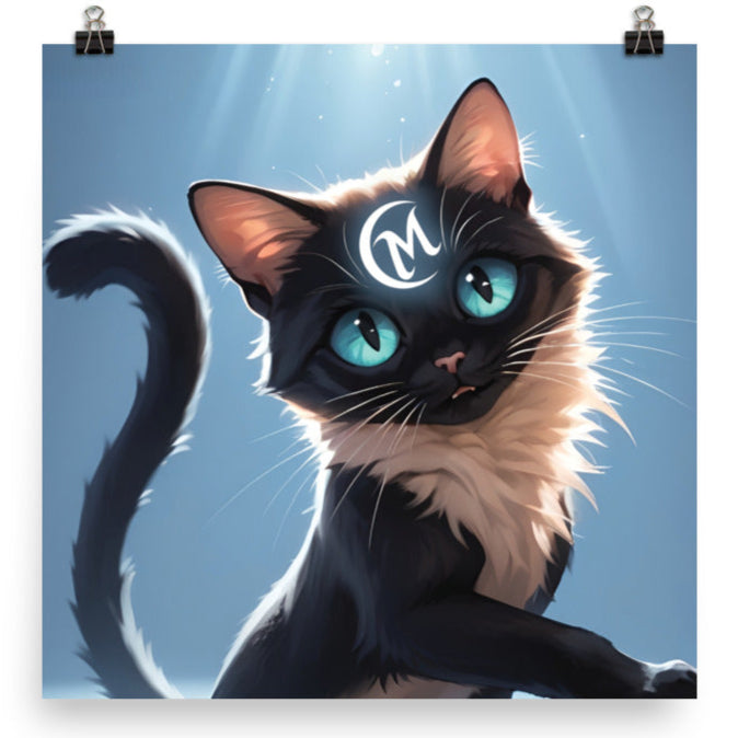 MOON MATH POSTER - CAT – Moon Math